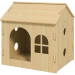 PawHut pro vnitřní použití roztomilý design 50 x 41 x 51 cm – Zboží Dáma