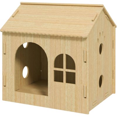 PawHut pro vnitřní použití roztomilý design 50 x 41 x 51 cm – Zboží Dáma