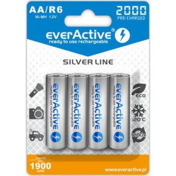 EverActive Silver Line AA 2000 mAh 4ks EVHRL6-2000
