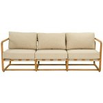 Apple Bee Dolce 209x78x67 cm teak natural pásový výplet Ecru sedáky Cotton Flower – Hledejceny.cz