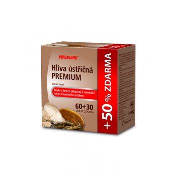 Walmark Hlíva ústřičná premium 60 + 30 tablet