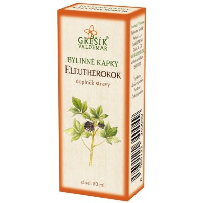 Grešík Sibiřský ženšen Eleutherokok bylinné kapky 50 ml – Hledejceny.cz
