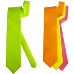 Kravata neonová saténová – Zboží Dáma