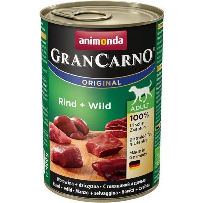 Animonda Gran Carno Adult Plus zvěřina 0,8 kg – Zboží Mobilmania