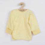 New Baby Kojenecká košilka s bočním zapínáním žlutá – Zboží Mobilmania