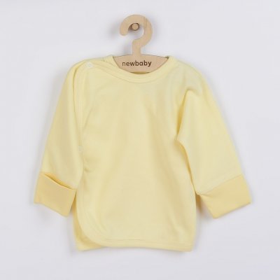 New Baby Kojenecká košilka s bočním zapínáním žlutá – Zboží Mobilmania