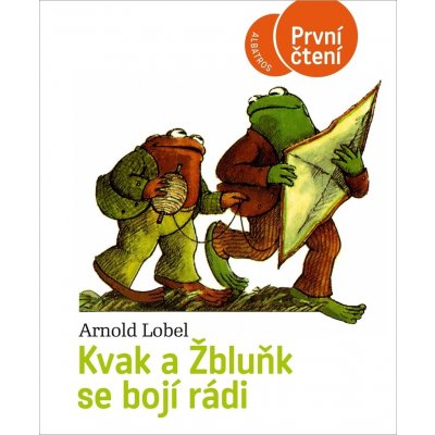 Kvak a Žbluňk se bojí rádi - První čtení - Lobel Arnold