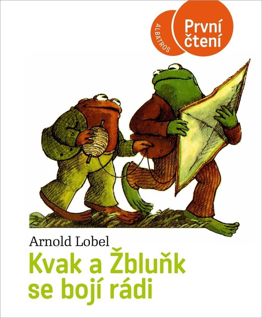 Kvak a Žbluňk se bojí rádi - První čtení - Lobel Arnold