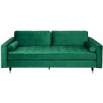 Interior DE Cozy Velvet 220 cm smaragdová samet POH39845 – Zboží Dáma
