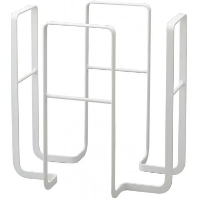 YAMAZAKI Stojan na noviny Tower 6471, bílý – Zboží Dáma