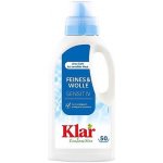 Klar Prací gel na jemné prádlo a vlnu, bez parfemace 500 ml – Hledejceny.cz