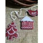 Vánoční dekorace 3 ks – Zboží Mobilmania