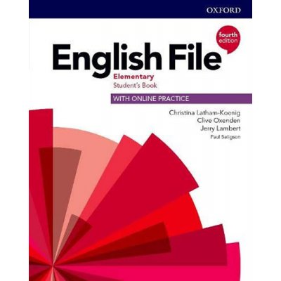 English File Fourth Edition Elementary: Student´s Book with Student Resource Centre Pack Gets you talking - Latham-Koenig Christina, Oxenden Clive – Hledejceny.cz