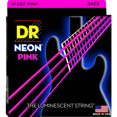 DR Strings DR Neon Bass Pink 45 – Sleviste.cz