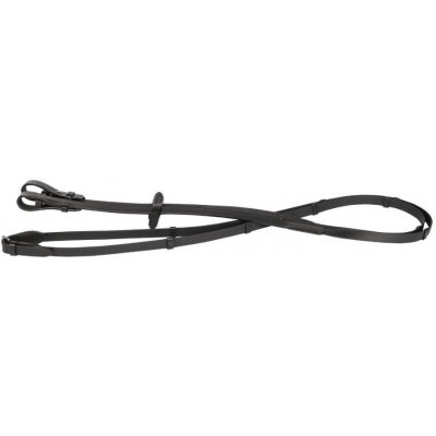 HORSE Otěže HARRY'S Easy Care Biothane černé – Zboží Dáma