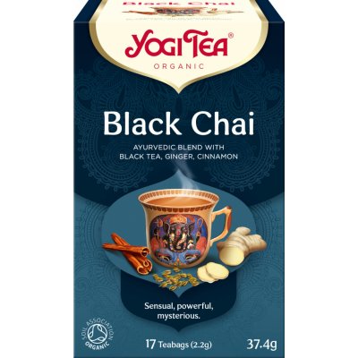 Yogi Tea Bio Černý chai 17 x 2.2 g – Zbozi.Blesk.cz