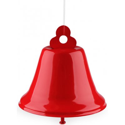 Prima-obchod Kovový zvoneček Ø65 mm, barva 2 červená – Zbozi.Blesk.cz