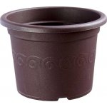 Plastia Květináč Narcis 23 cm čokoláda – Zboží Dáma
