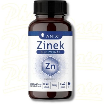 Anixi Zinek Bisglycinát 60 tobolek – Hledejceny.cz