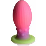 Creature Cocks XL Xeno Egg Glow in the Dark Silicone Egg Pink – Zboží Dáma