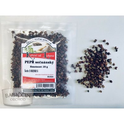 Pepř Sečuánský – Trpký Poklad Asijské Kuchyně (20 g) – Zboží Mobilmania