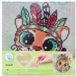 Grafix Diamantové malování Tygřík 20 x 20 cm na plátně – Sleviste.cz