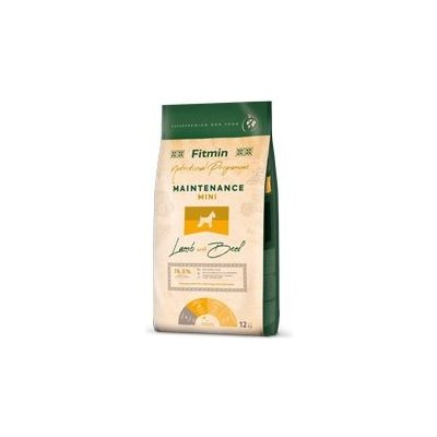 Fitmin dog mini maintenance lamb beef 12 kg