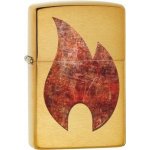 Zippo benzínový RUSTY FLAME DESIGN 23162 – Hledejceny.cz