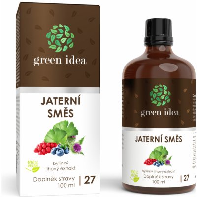 Green idea Jaterní Směs HEPAMIX 100 ml – Hledejceny.cz