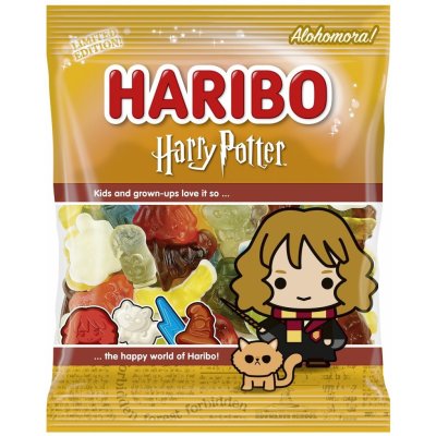 Haribo Harry Potter Hermione Granger ovocné 80 g – Zboží Dáma
