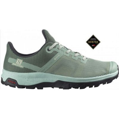 Salomon Outline Prism Gtx dámská trekkingová obuv granite green – Zboží Mobilmania