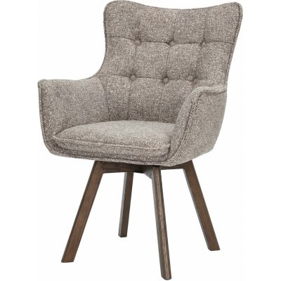 Bighome Thor s opěrkami a dubu texturovaná světlá taupe – Hledejceny.cz