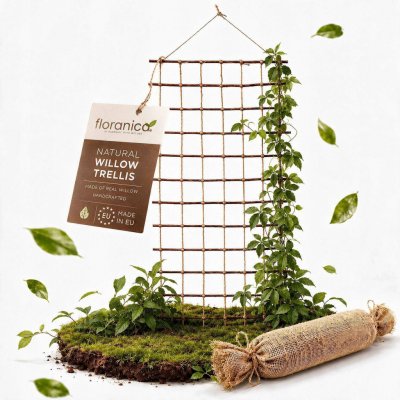 Dřevěná pergola Floranica s mřížkou, 150 cm – Hledejceny.cz