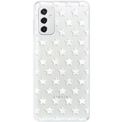 Pouzdro iSaprio - Stars Pattern Samsung Galaxy M52 5G bílé – Zboží Mobilmania