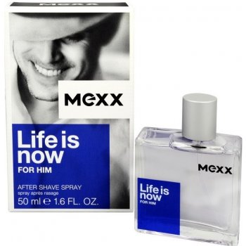 Mexx Life Is Now For Him voda po holení 50 ml