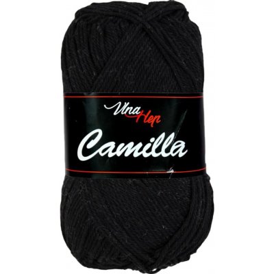 Vlna - Hep Příze Camilla_8001 černá – Zboží Dáma