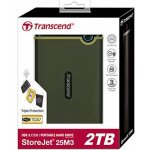 Transcend StoreJet 25M3 2TB, TS2TSJ25M3S – Zboží Mobilmania
