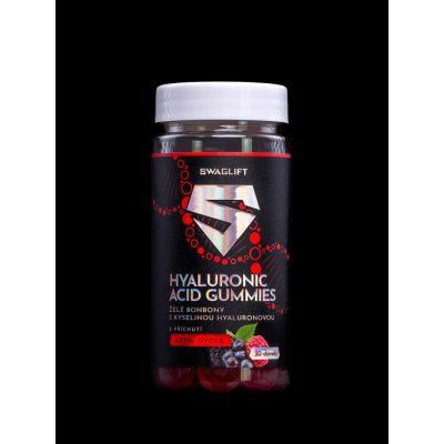 Swaglift Hyaluronic ACID Gummies s příchutí lesního ovoce 60 želé – Hledejceny.cz