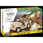 COBI 2298 World War II 1:35 Americký terénní automobil Jeep Willys MB - SAS – Hledejceny.cz