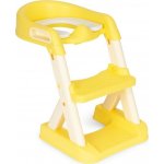 ECOTOYS HA-P23S Dětské WC sedátko se schůdky žluté – Zboží Mobilmania