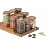 JJA Sada kořenek s akátovým víčkem 180 ml schůdky na kořenky AKAT HARMONY 9 ks – Zbozi.Blesk.cz