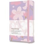 Moleskine Zápisník Sakura tvrdé desky A6 čistý růžový – Zboží Mobilmania