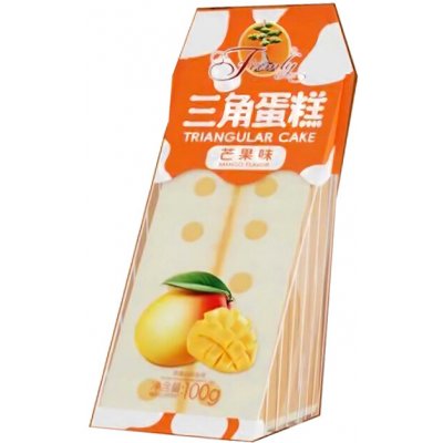 Lex Jazz Triangular Cake Mango Flavor Trojúhelníkový dort s mangovou příchutí 100 g – Sleviste.cz