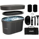 VIRTUFIT Oval Ice Bath 70 cm Anthracite – Zboží Mobilmania