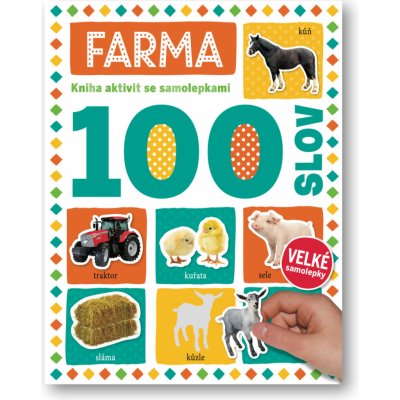 Farma 100 slov Kniha aktivit se samolepkami – Zbozi.Blesk.cz