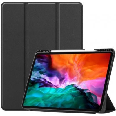 Protemio Leather zaklapovací obal Apple iPad Pro 12.9 2021 31006 černý – Zbozi.Blesk.cz