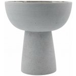 House Doctor Adventní svícen na podstavci Marb Grey Polystone, šedá barva, beton – Zboží Dáma