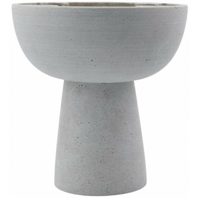 House Doctor Adventní svícen na podstavci Marb Grey Polystone, šedá barva, beton – Zboží Dáma