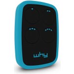 Univerzální dálkový ovladač WHYEVO 6.3, modro-černý – Zboží Mobilmania