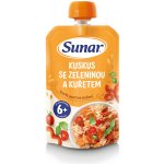 Sunar Příkrm kuskus se zeleninou a kuřetem 120 g – Zboží Dáma